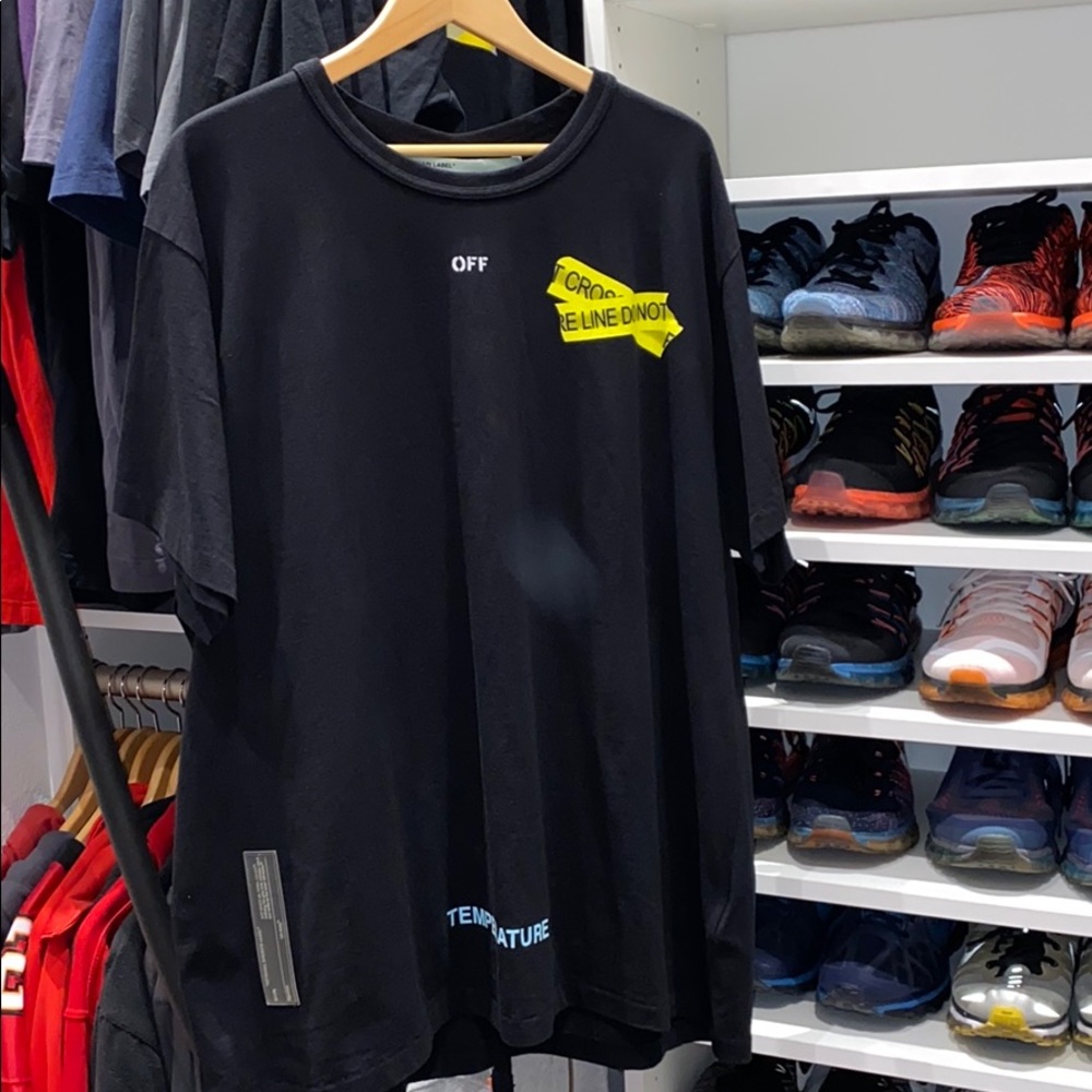 Brand new Off-White shirt with tags. Firetape S/S